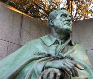 Statue of Franklin Delano Roosevelt  