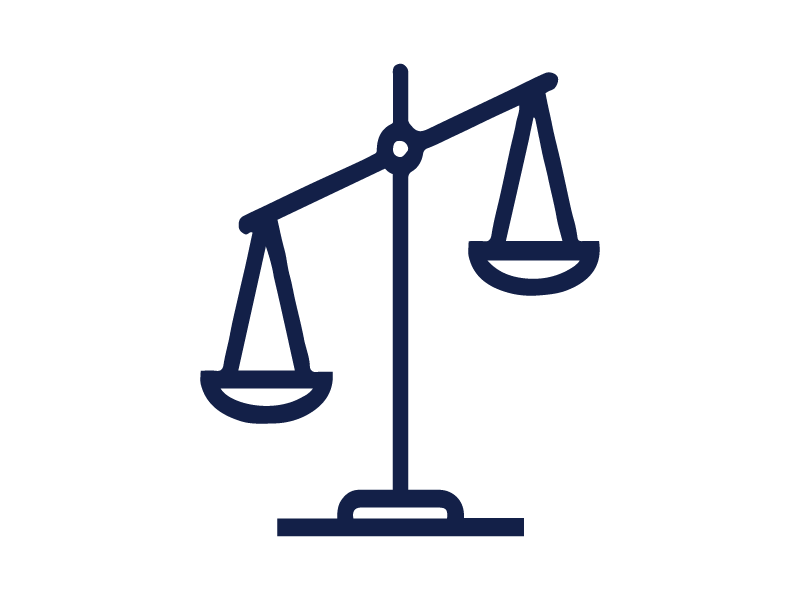 Outline of an analogue weight scale